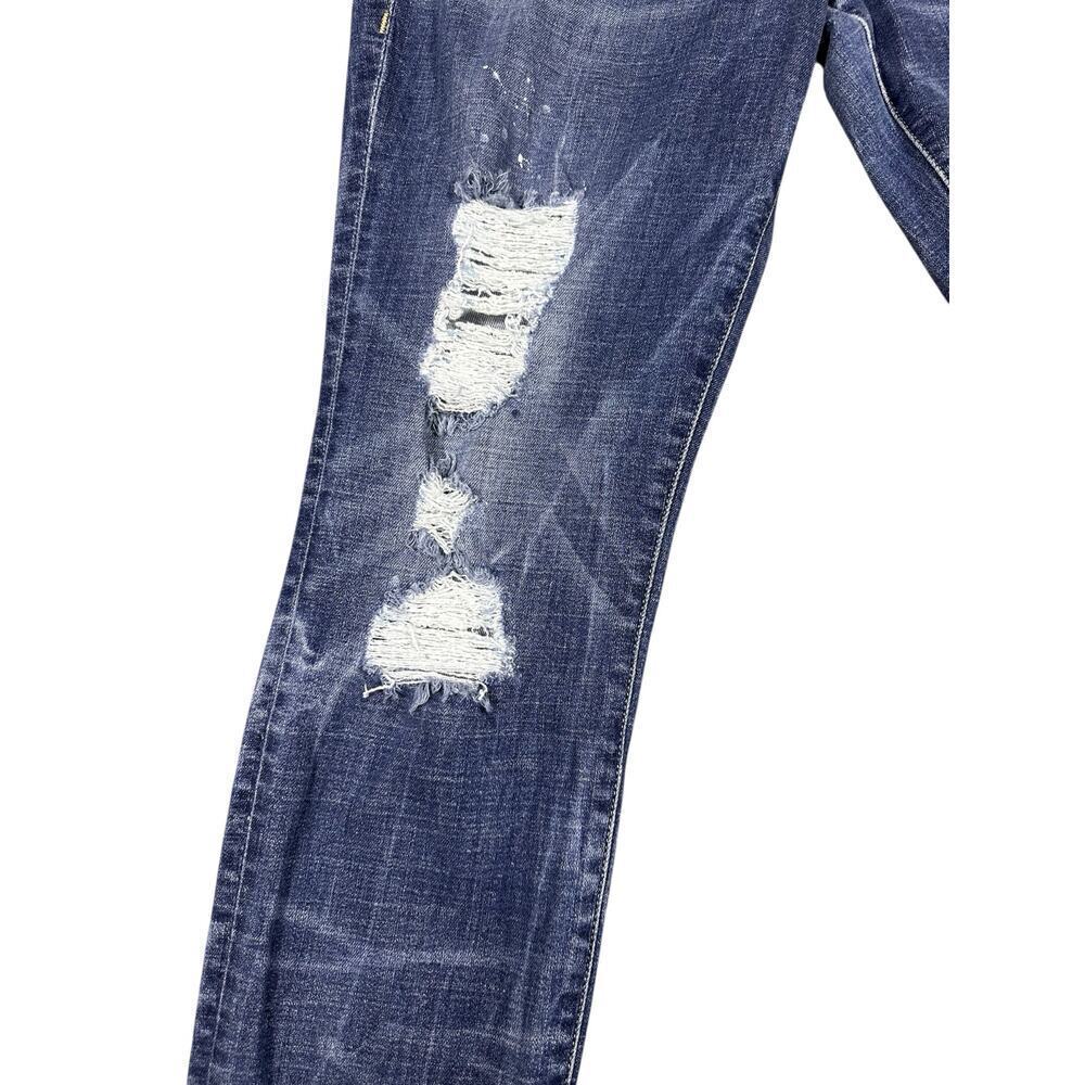 True Religion Cameron Slim Boyfriend Jeans Medium Wash Size 29 - Picture 4 of 11